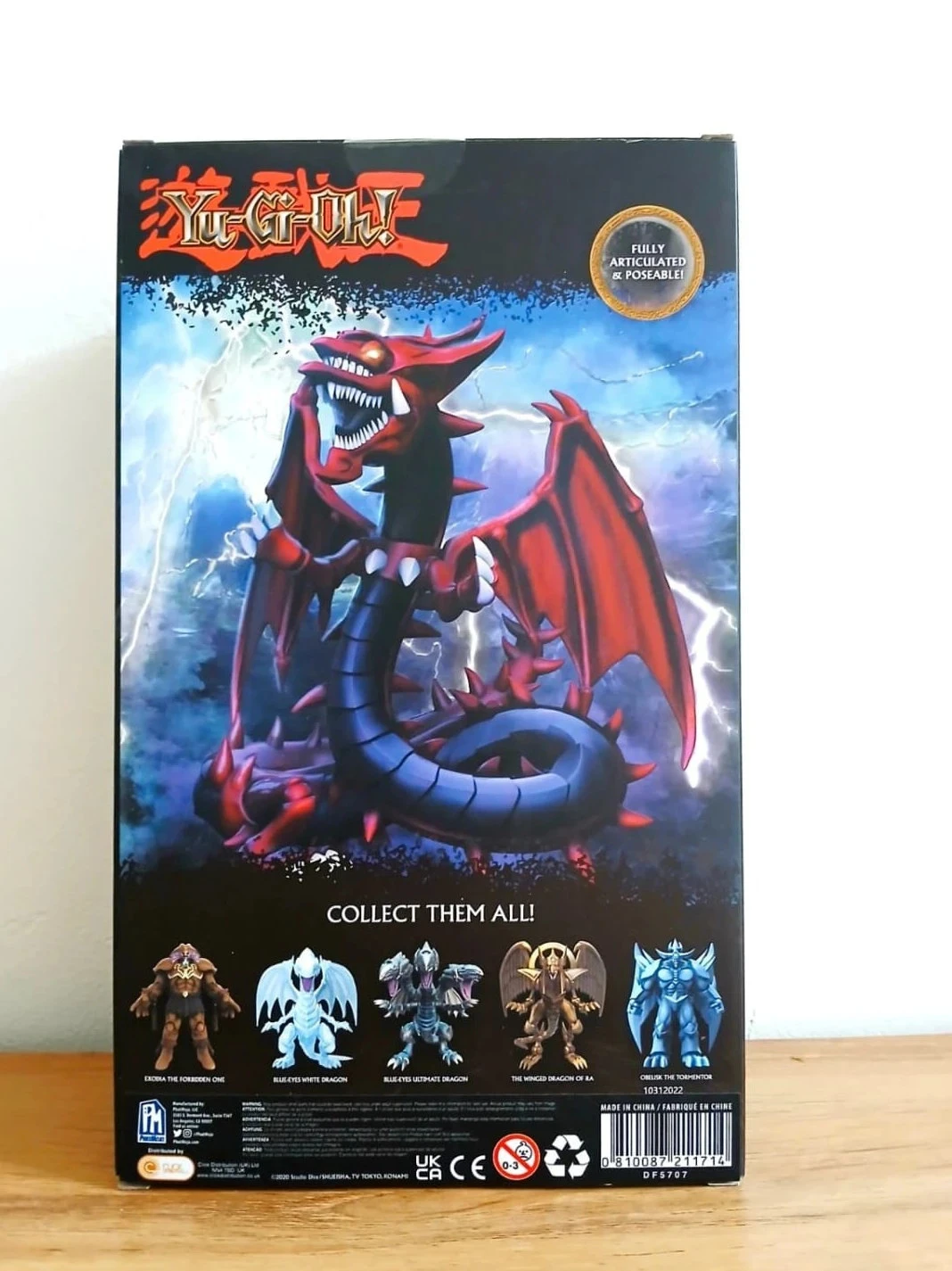 Figurinha PhatMojo Yu-Gi-Oh! Slifer O Dragão do Céu 17cm – photo 3